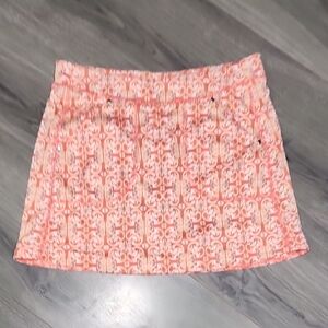 Grand Slam Coral/Wht/Blue Skort